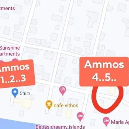 Ammos Apartments Nea Karvali Exterior photo